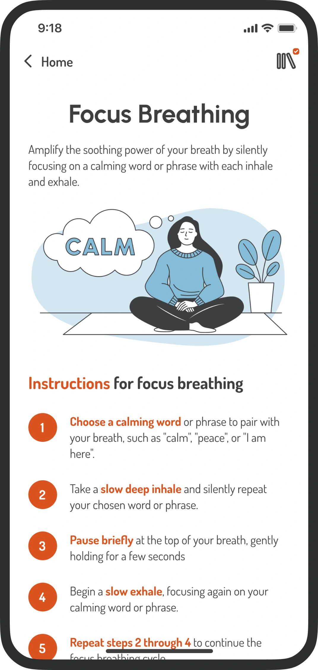 box breathing